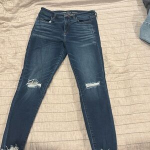 American eagle super hi-rise jegging
